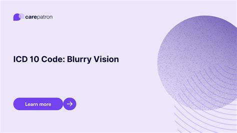 Due to the inability of two eyes to work together, different image formations occur in the brain that leads to blurry vision and dizziness. . Vision blurry icd 10